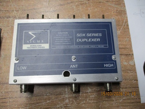 Duplexer sigma vhf - duplexer,