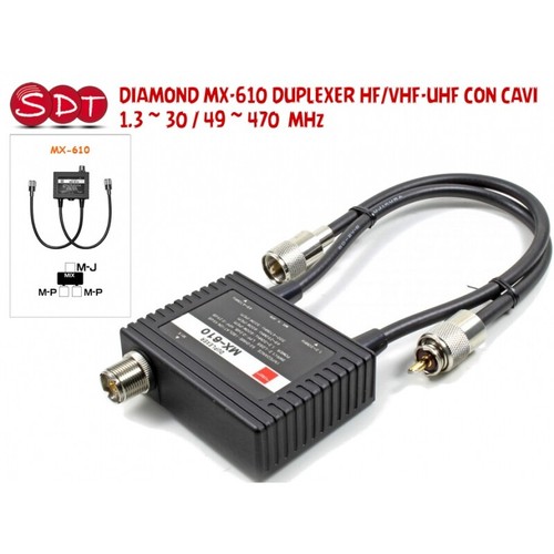 Diamond 610 duplexer - mx-610,