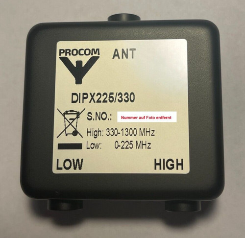 Procom dipx 225 330 diplexer - procom,