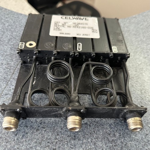 Hfd8457a celwave duplexer vhf - hfd8457a,